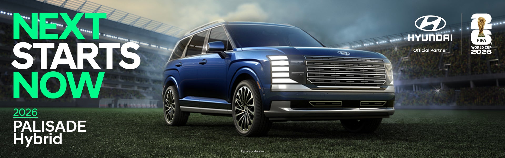 2026 Hyundai Palisade Hybrid FIFA World Cup Offer
